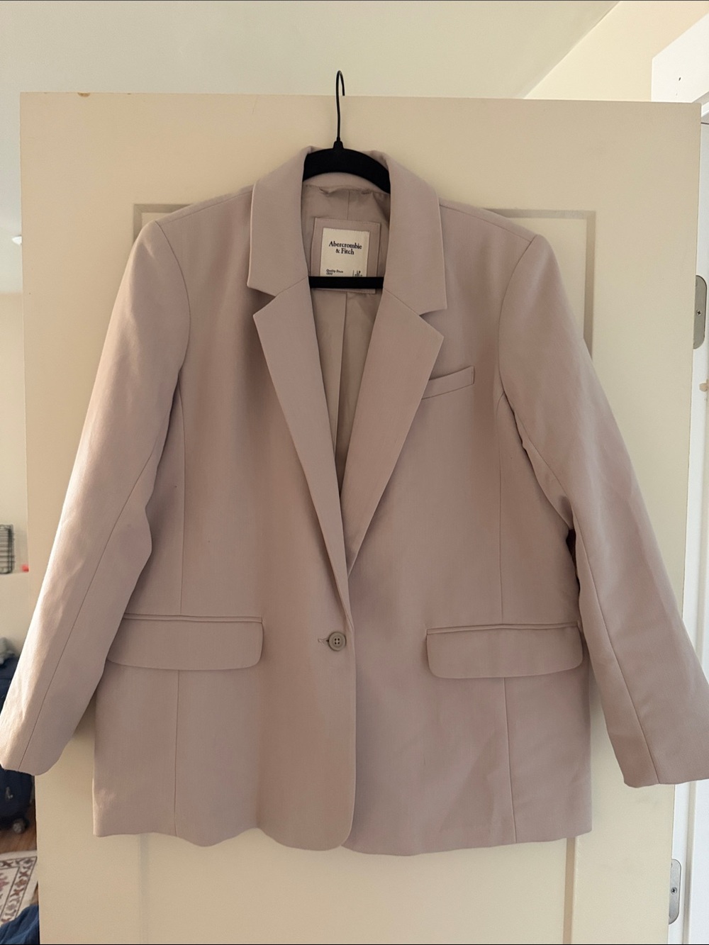 Abercrombie & Fitch Women's Pale Lavender Blazer